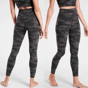Athleta Elation Camo 7/8 Leggings Super Soft Size S